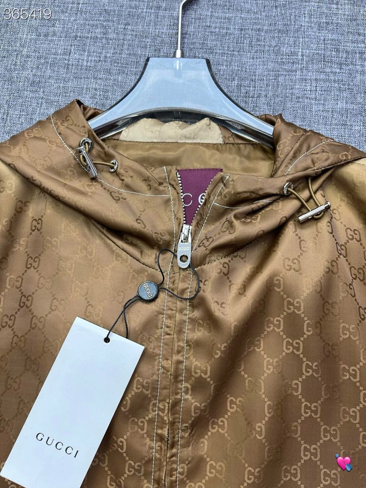 GUCCI 2026 new men's fashionable casual hooded jacket jacket | Yoyubuy Spreadsheet