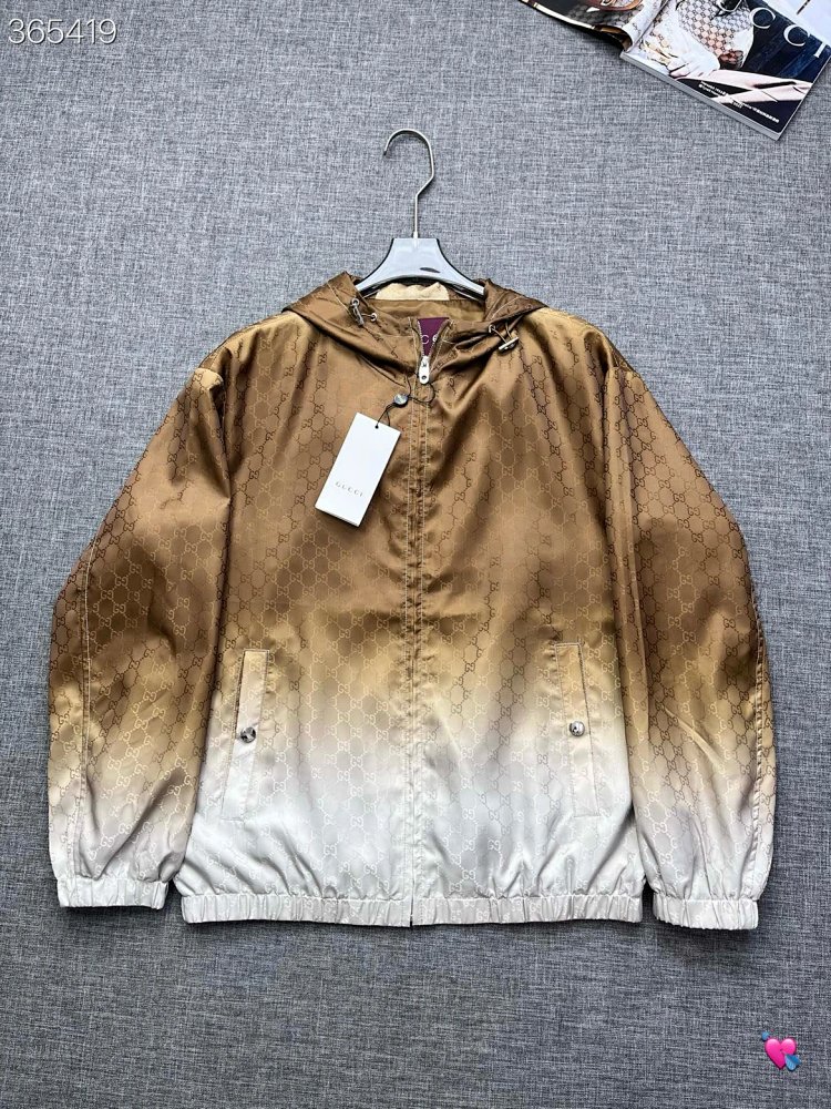 GUCCI 2026 new men's fashionable casual hooded jacket jacket | Yoyubuy Spreadsheet