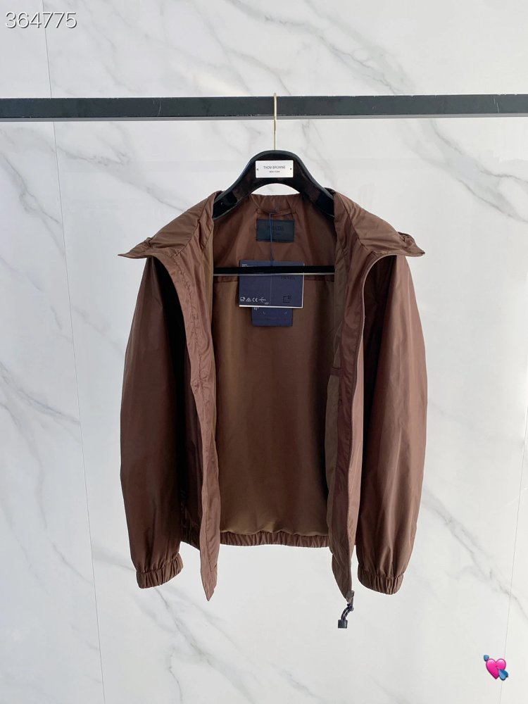 Prada 2026 Spring/Summer New Men's Fashion Hooded Casual Jacket | Yoyubuy Spreadsheet