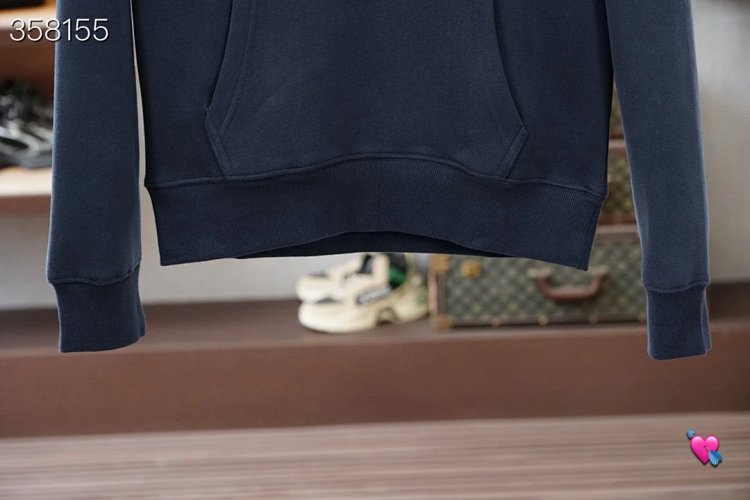 DiorDior classic CD embroidered hooded pure cotton men's fashionable casual hooded sweatshirt | Yoyu