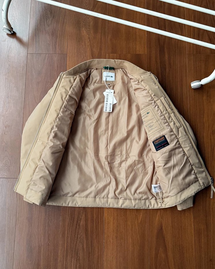 LACOSTEFrench Crocodile New Trendy Cotton Flight Jacket Cotton Coat BH2596 | Yoyubuy Spreadsheet