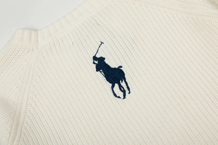 Ralph Lauren's new round neck embroidered knitted sweater | Yoyubuy Spreadsheet
