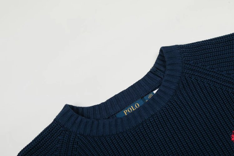 Ralph Lauren's new round neck embroidered knitted sweater | Yoyubuy Spreadsheet
