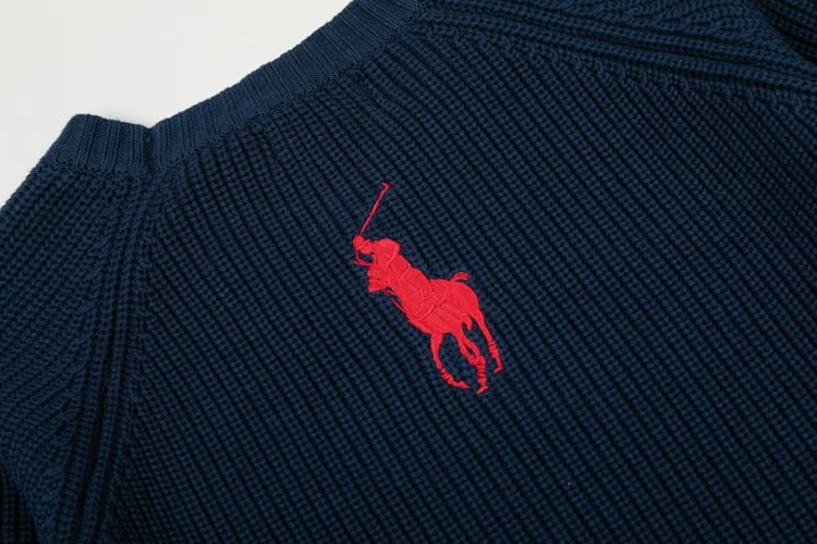 Ralph Lauren's new round neck embroidered knitted sweater | Yoyubuy Spreadsheet