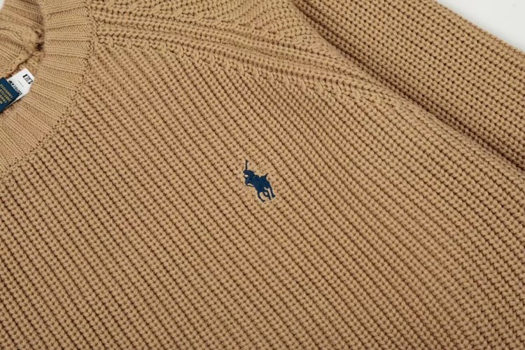Ralph Lauren's new round neck embroidered knitted sweater | Yoyubuy Spreadsheet