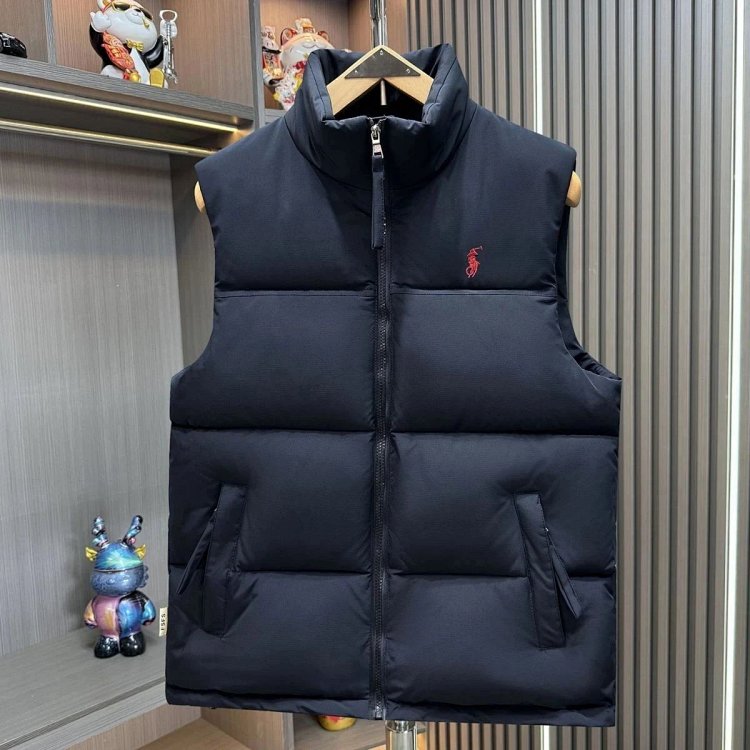 Ralph Lauren Light Luxury Down Cotton Vest Pony Tank Top Unisex Ralph Paul Polo Vest | Yoyubuy Sprea