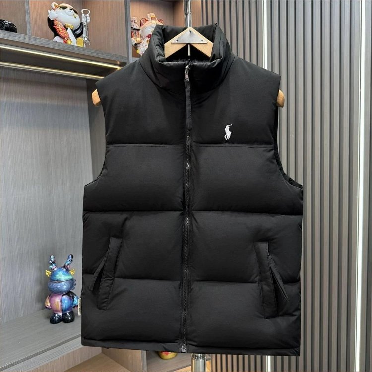 Ralph Lauren Light Luxury Down Cotton Vest Pony Tank Top Unisex Ralph Paul Polo Vest | Yoyubuy Sprea