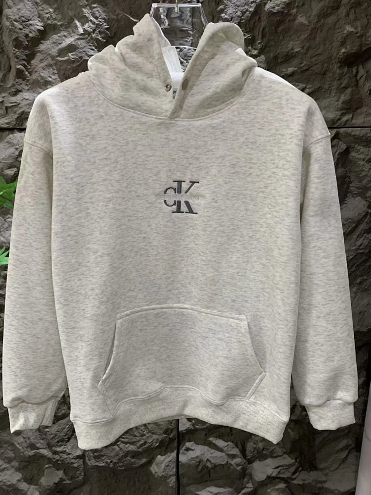 CKHooded hoodie jacket for autumn and winter, unisex, loose and casual, versatile long sleeved top