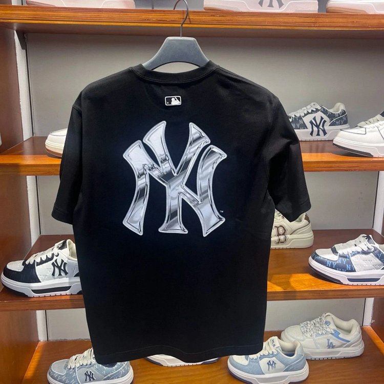 MLBLight luxury short sleeved t-shirt men's round neck half sleeved top unisex | Yoyubuy Spreadsheet