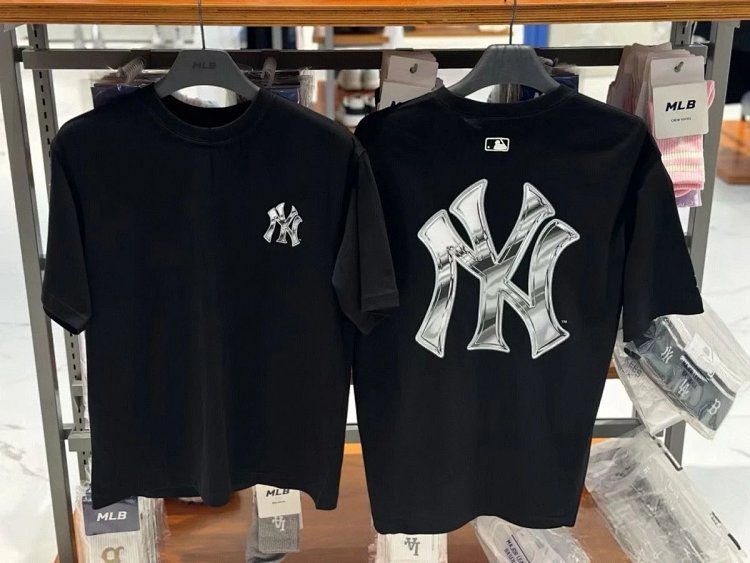 MLBLight luxury short sleeved t-shirt men's round neck half sleeved top unisex | Yoyubuy Spreadsheet