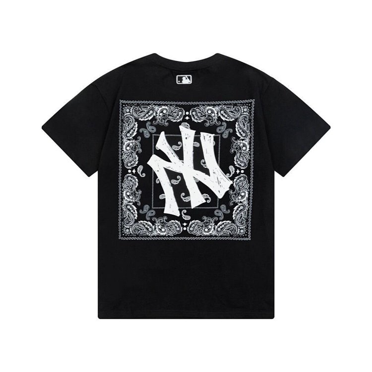 MLBLight luxury short sleeved t-shirt men's round neck half sleeved top unisex | Yoyubuy Spreadsheet