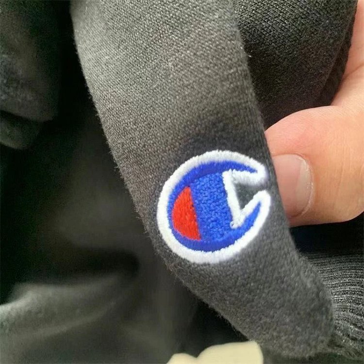 Champion plus velvet sweatshirt long sleeved unisex couple casual pullover sports top trendy | Yoyub