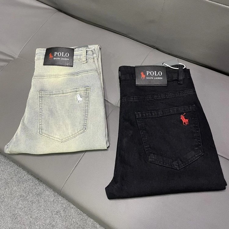 Ralph Lauren jeans embroidered casual pants straight leg slim fit pants | Yoyubuy Spreadsheet