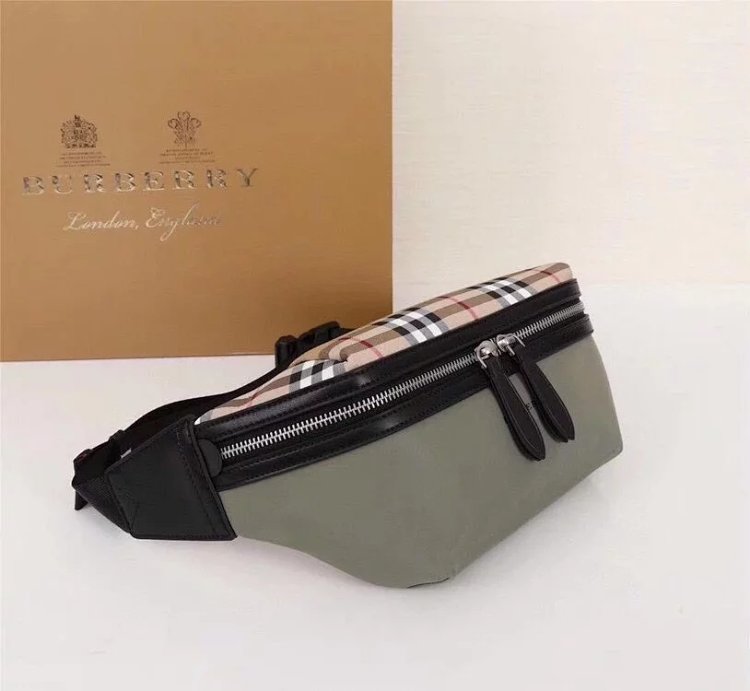 Burberry contrasting waist bag crossbody bag chest bag unisex | Yoyubuy Spreadsheet
