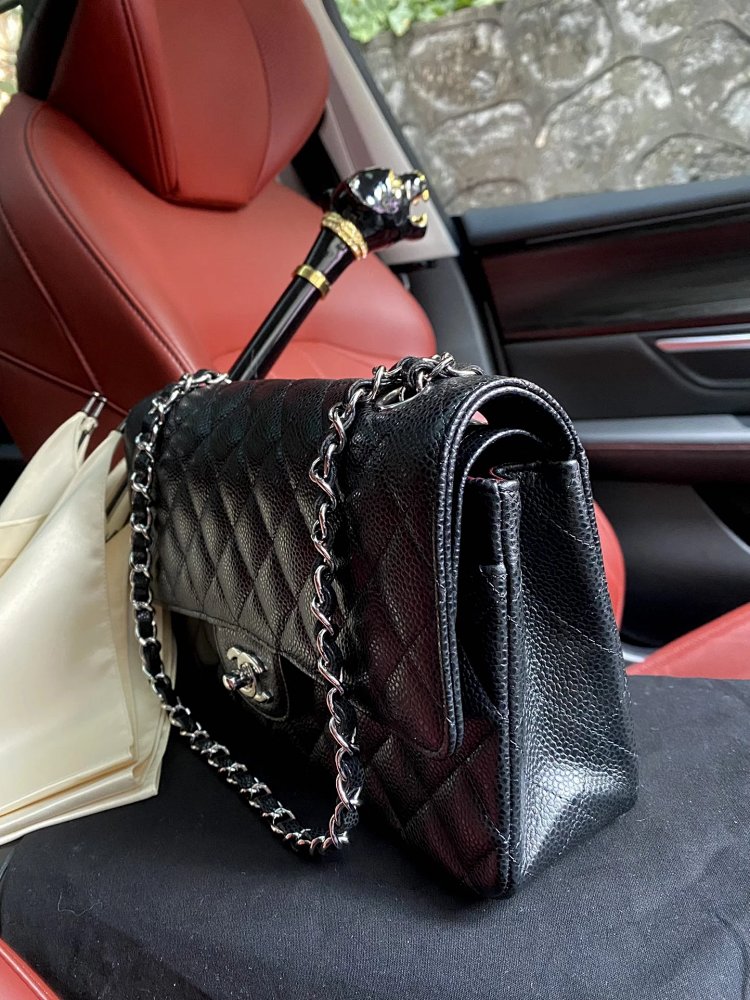 Chanel genuine leather women's bag with diamond grid chain shoulder crossbody bag | Yoyubuy Spreadsh