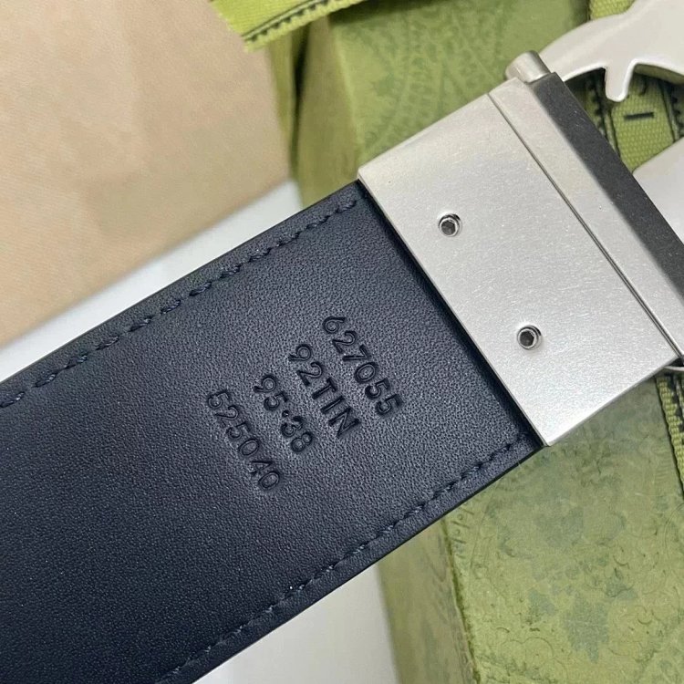 Gucci men's and women's belt PVC distressed calf leather vintage | Yoyubuy Spreadsheet