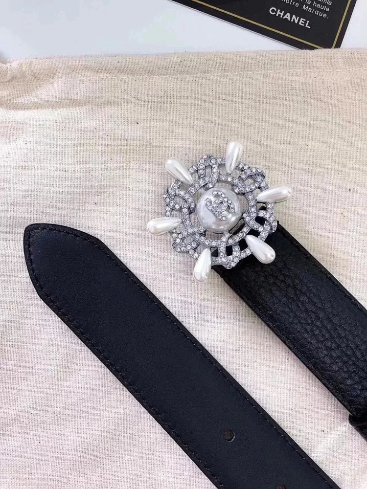 Chanel casual versatile full leather belt | Yoyubuy Spreadsheet