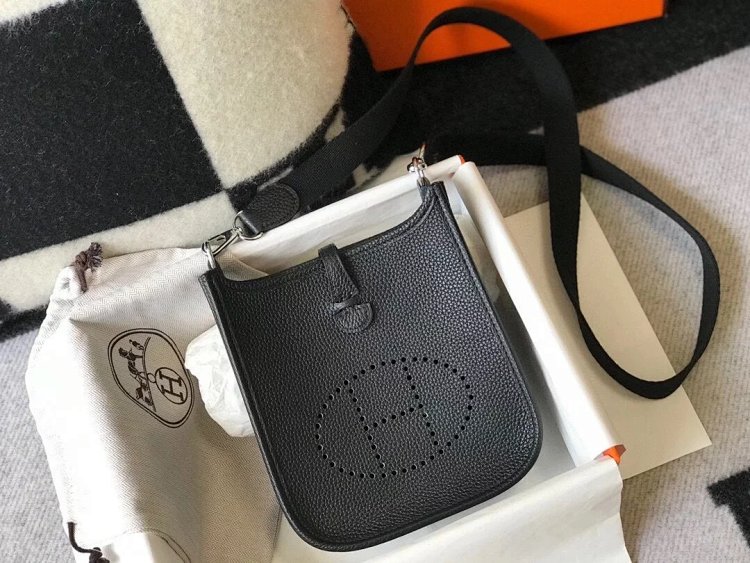 Hermes mini calf leather hollow shoulder crossbody buckle women's bag | Yoyubuy Spreadsheet