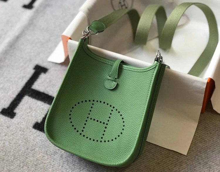 Hermes mini calf leather hollow shoulder crossbody buckle women's bag | Yoyubuy Spreadsheet
