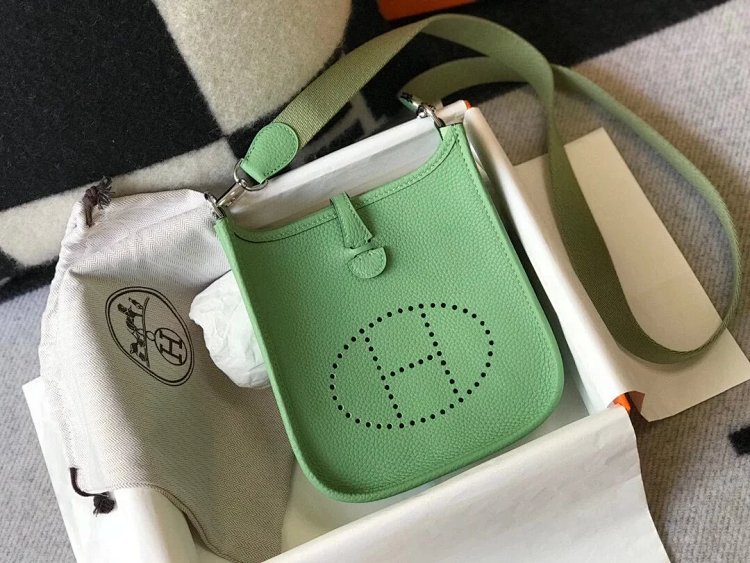 Hermes mini calf leather hollow shoulder crossbody buckle women's bag | Yoyubuy Spreadsheet
