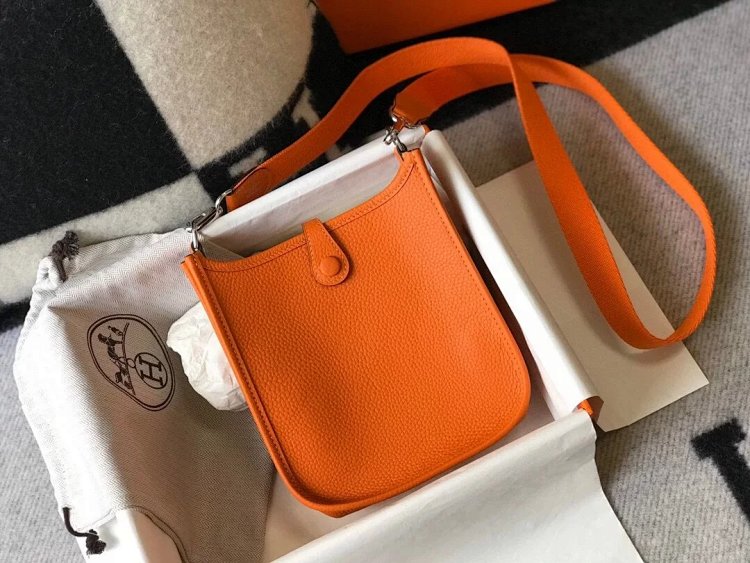 Hermes mini calf leather hollow shoulder crossbody buckle women's bag | Yoyubuy Spreadsheet