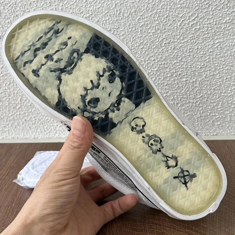VANS Bubble Matt Ono Co branded Grey White Graffiti Casual Canvas Shoes | Yoyubuy Spreadsheet