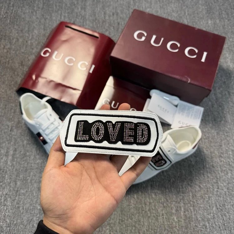 Gucci Bright Diamond Love Patch Casual Shoes Board Shoes | Yoyubuy Spreadsheet