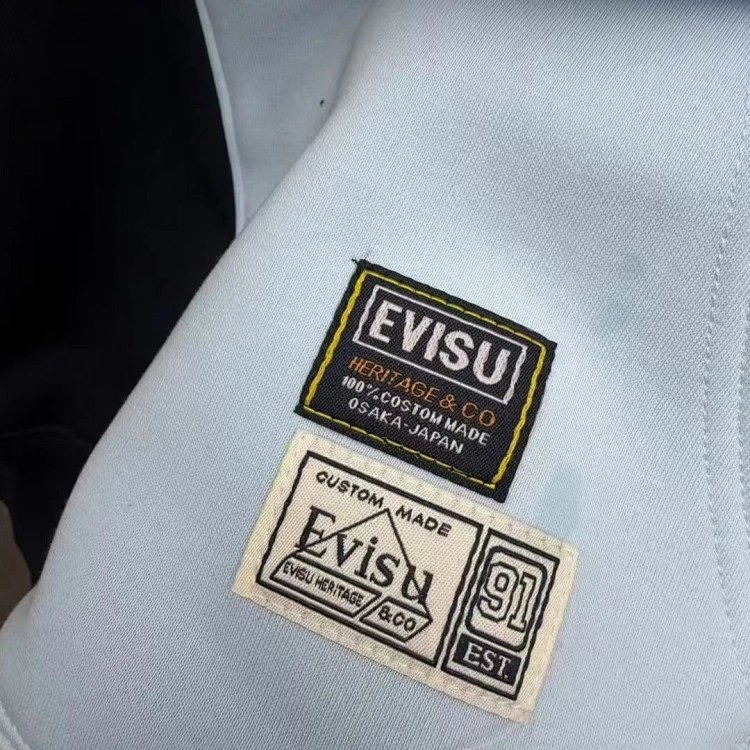 EVISU black and blue dual tone hoodie | Yoyubuy Spreadsheet