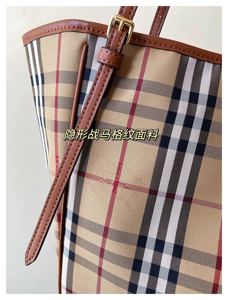 Burberry plaid pattern tote bag | Yoyubuy Spreadsheet