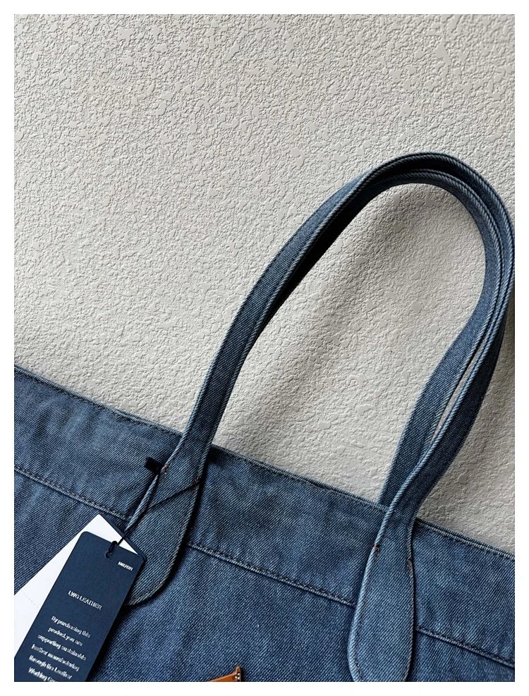 Ralph Lauren  Washed denim blue tote bag | Yoyubuy Spreadsheet
