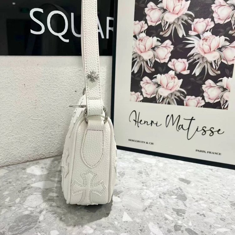 Chrome Hearts  Retro high-end lychee patterned shoulder bag | Yoyubuy Spreadsheet