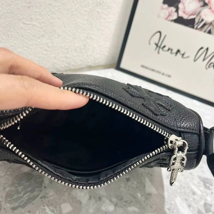 Chrome Hearts  Retro high-end lychee patterned shoulder bag | Yoyubuy Spreadsheet