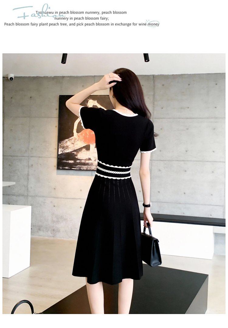 Summer new French Hepburn style small black dress | Yoyubuy Spreadsheet