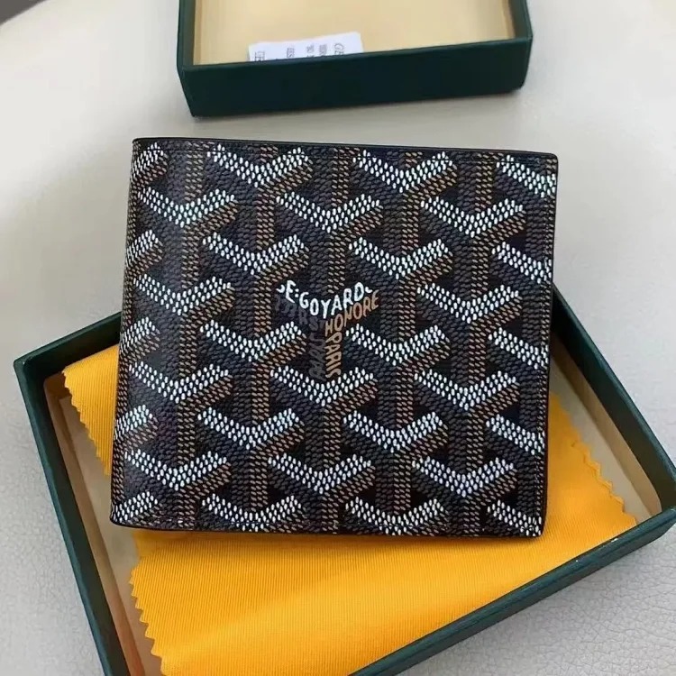 Short, Thin, Bi-fold Wallet, Multifunctional Business Fashion Wallet