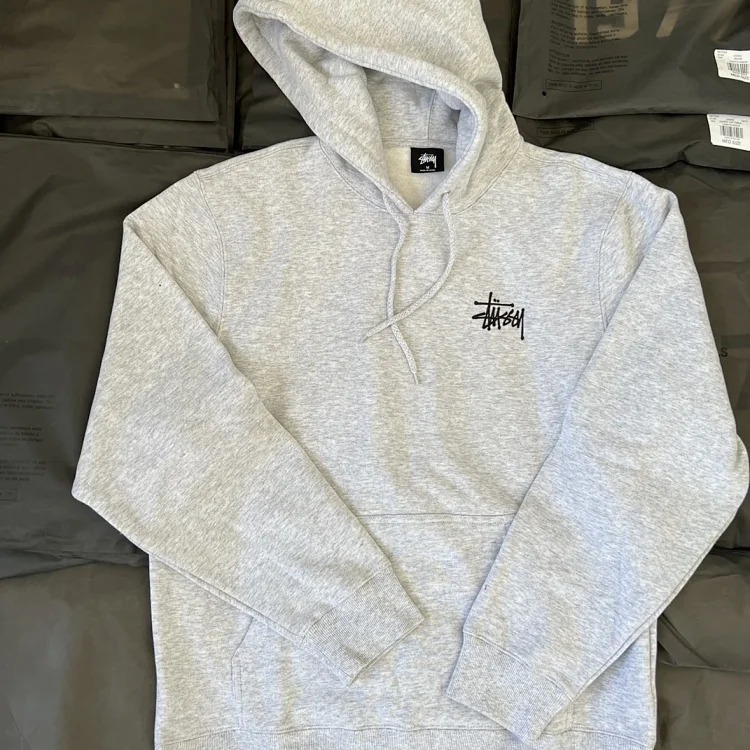 Made in Stussy Basic Classic Series Patterned Round Neck Printed Sweatshirt Hoodie Stussy