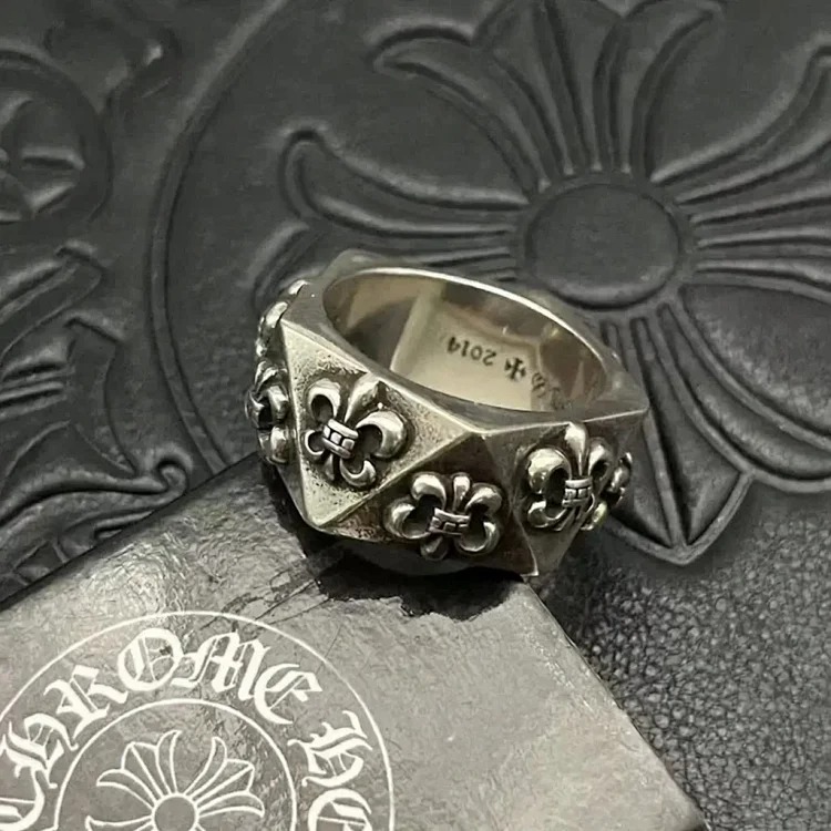 Chrome Hearts Vintage Large Silver Ring