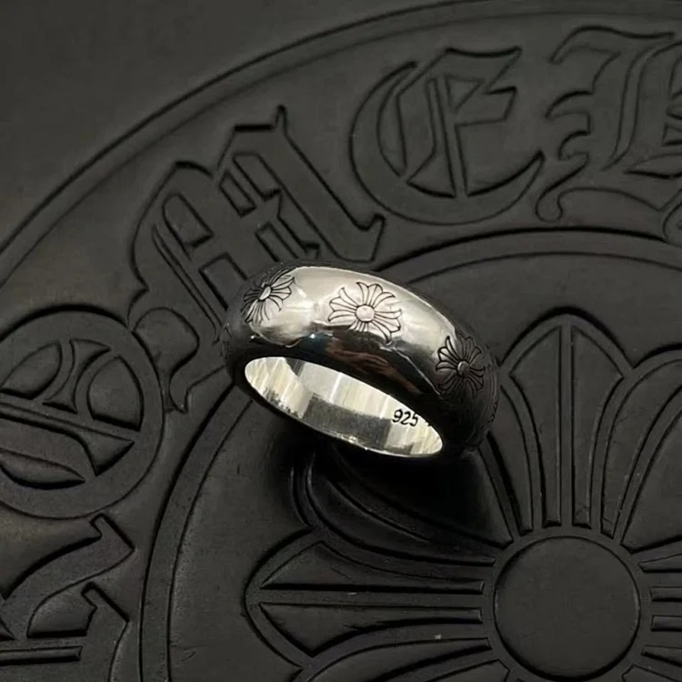 Chrome Hearts Vintage Large Silver Ring
