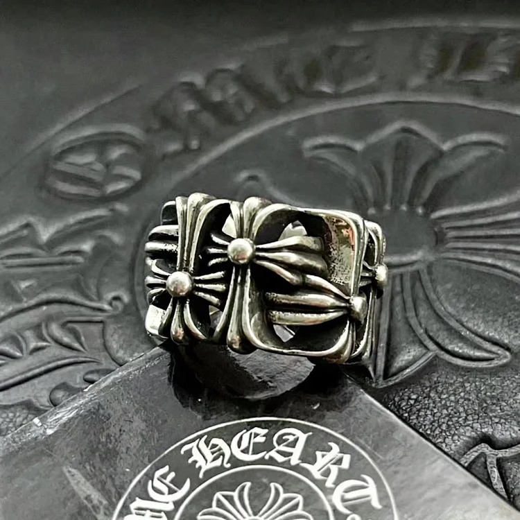 Chrome Hearts Vintage Large Silver Ring
