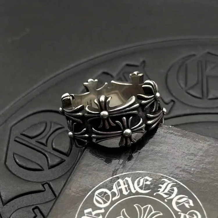 Chrome Hearts Vintage Large Silver Ring