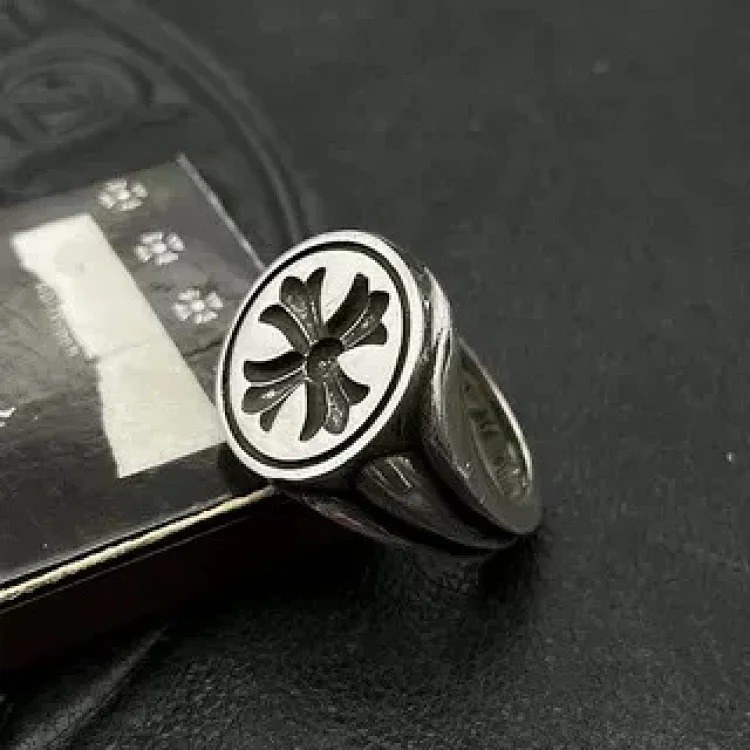 Chrome Hearts Vintage Large Silver Ring