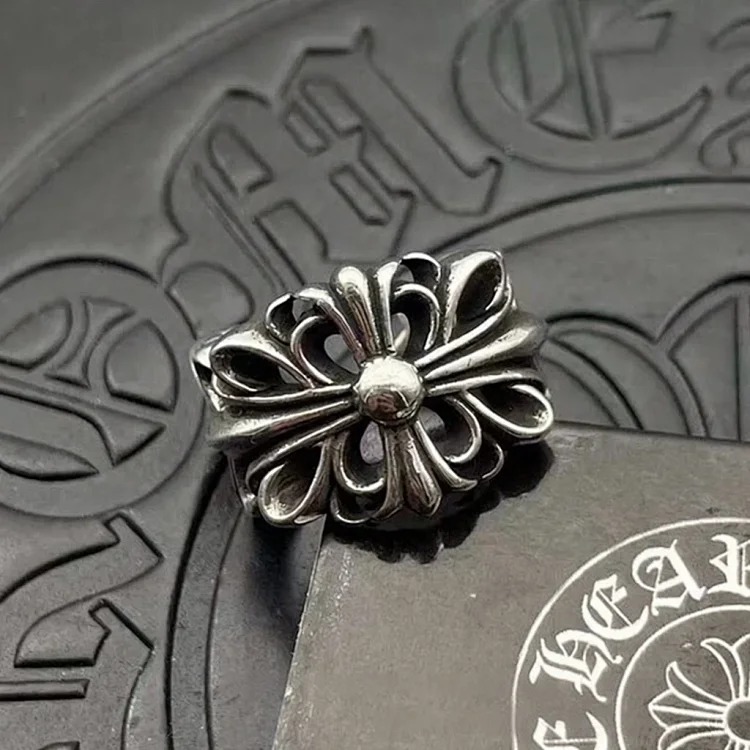 Chrome Hearts Vintage Large Silver Ring