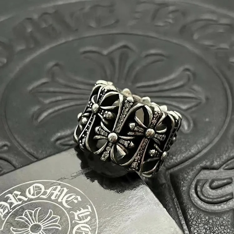 Chrome Hearts Vintage Large Silver Ring