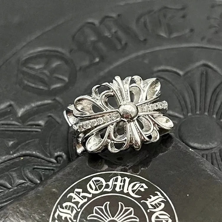 Chrome Hearts Vintage Large Silver Ring