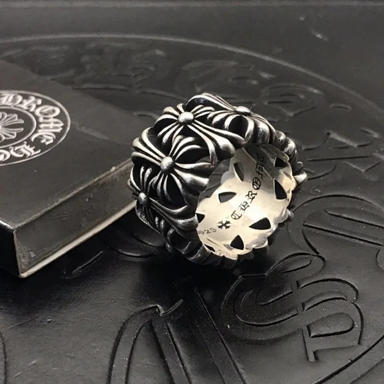 Chrome Hearts Vintage Large Silver Ring