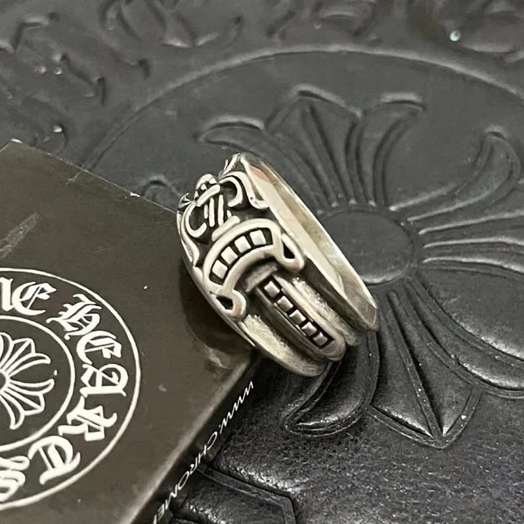 Chrome Hearts Vintage Large Silver Ring