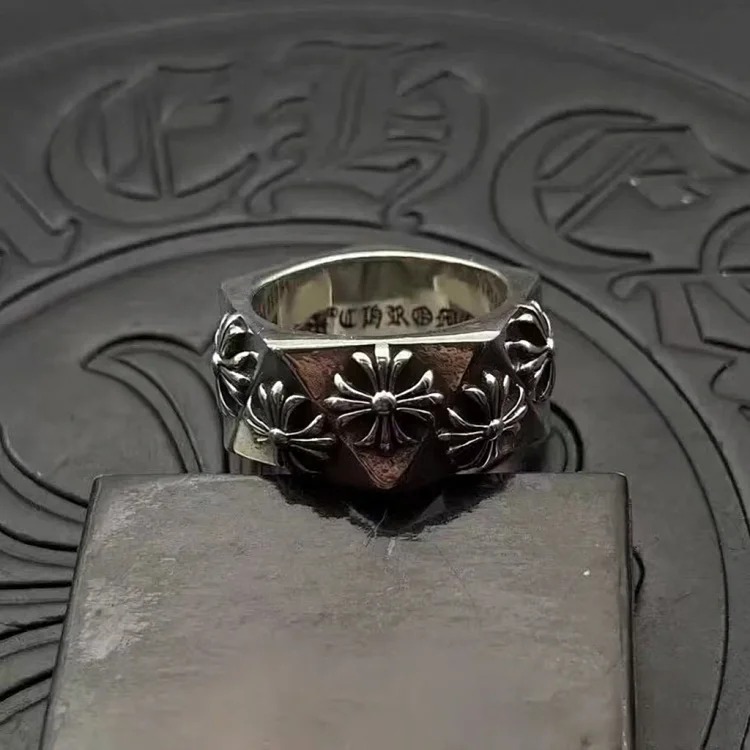 Chrome Hearts Vintage Large Silver Ring