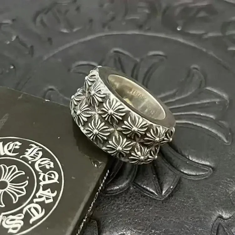 Chrome Hearts Vintage Large Silver Ring