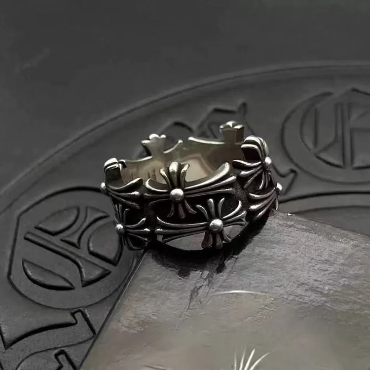 Chrome Hearts Vintage Large Silver Ring