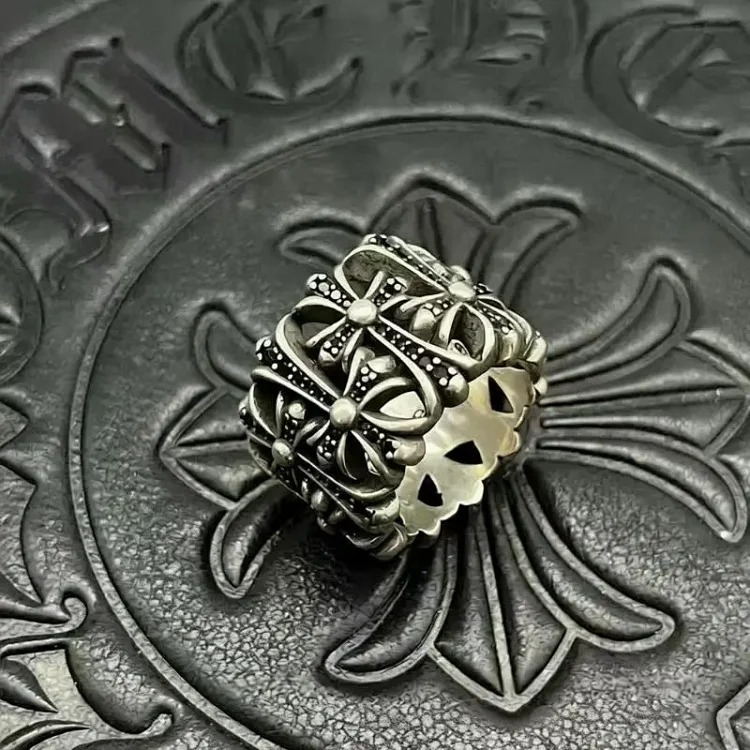 Chrome Hearts Vintage Large Silver Ring