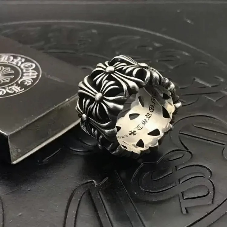 Chrome Hearts Vintage Large Silver Ring